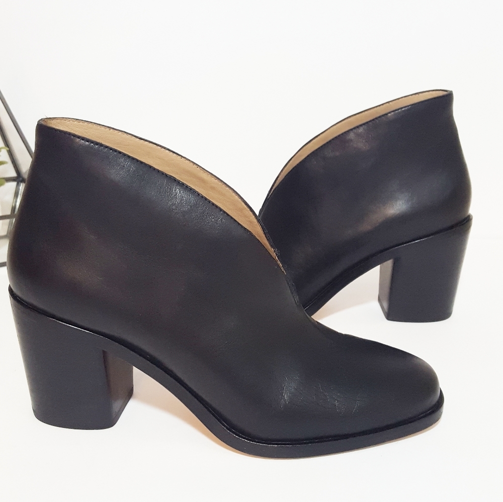 Pour La Victoire Black Heels Size 9 - Picture 2 of 5
